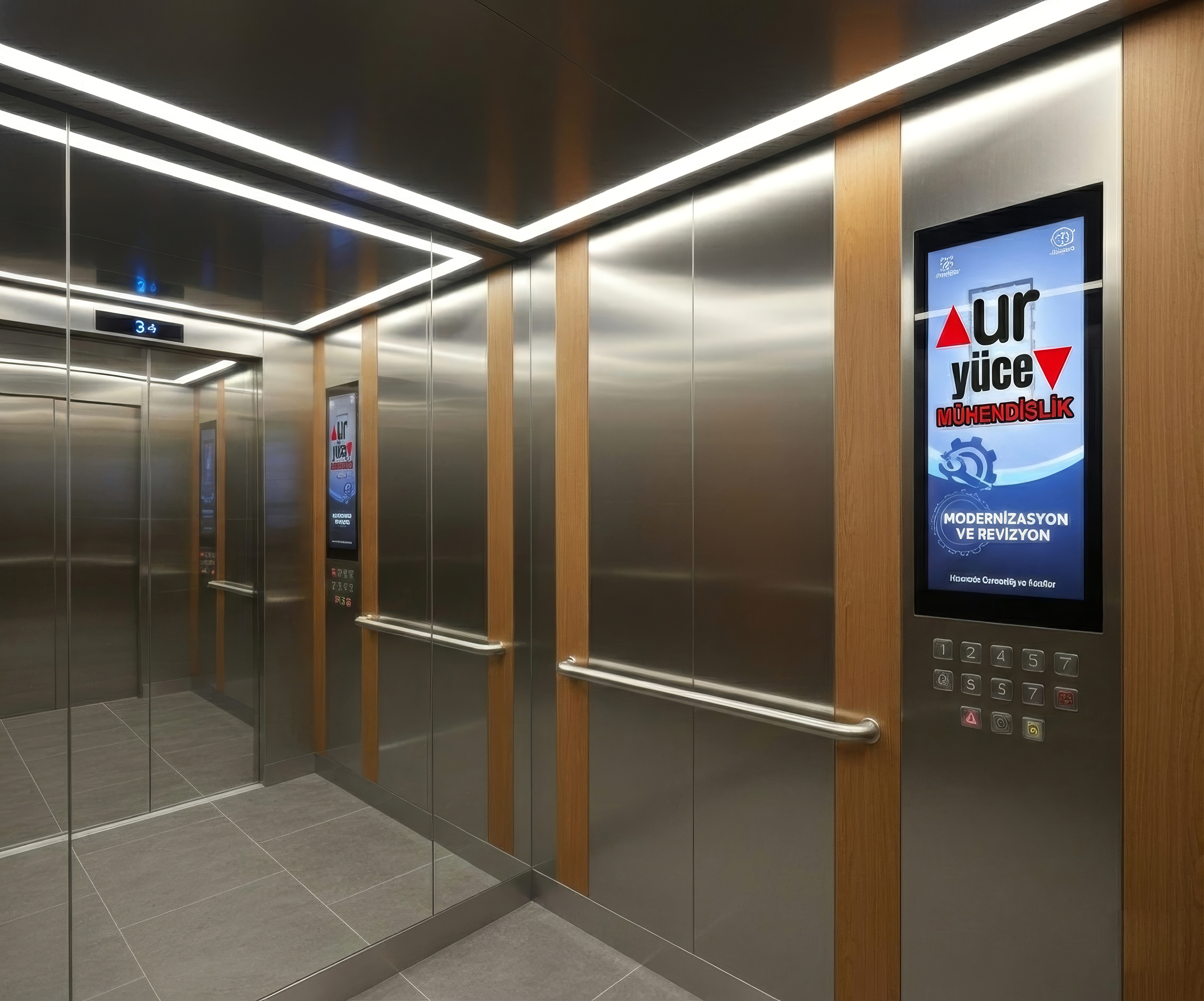 Uşak asansör modernizasyon ve revizyon projesi