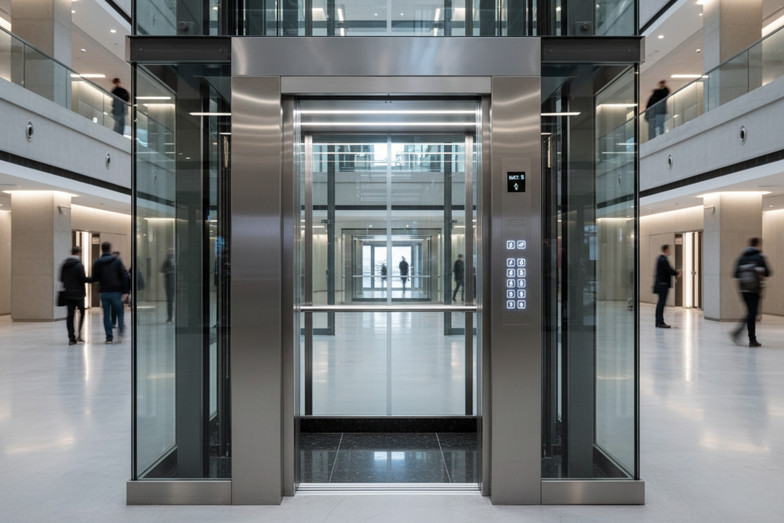 Uşak modern yolcu asansörü montajı